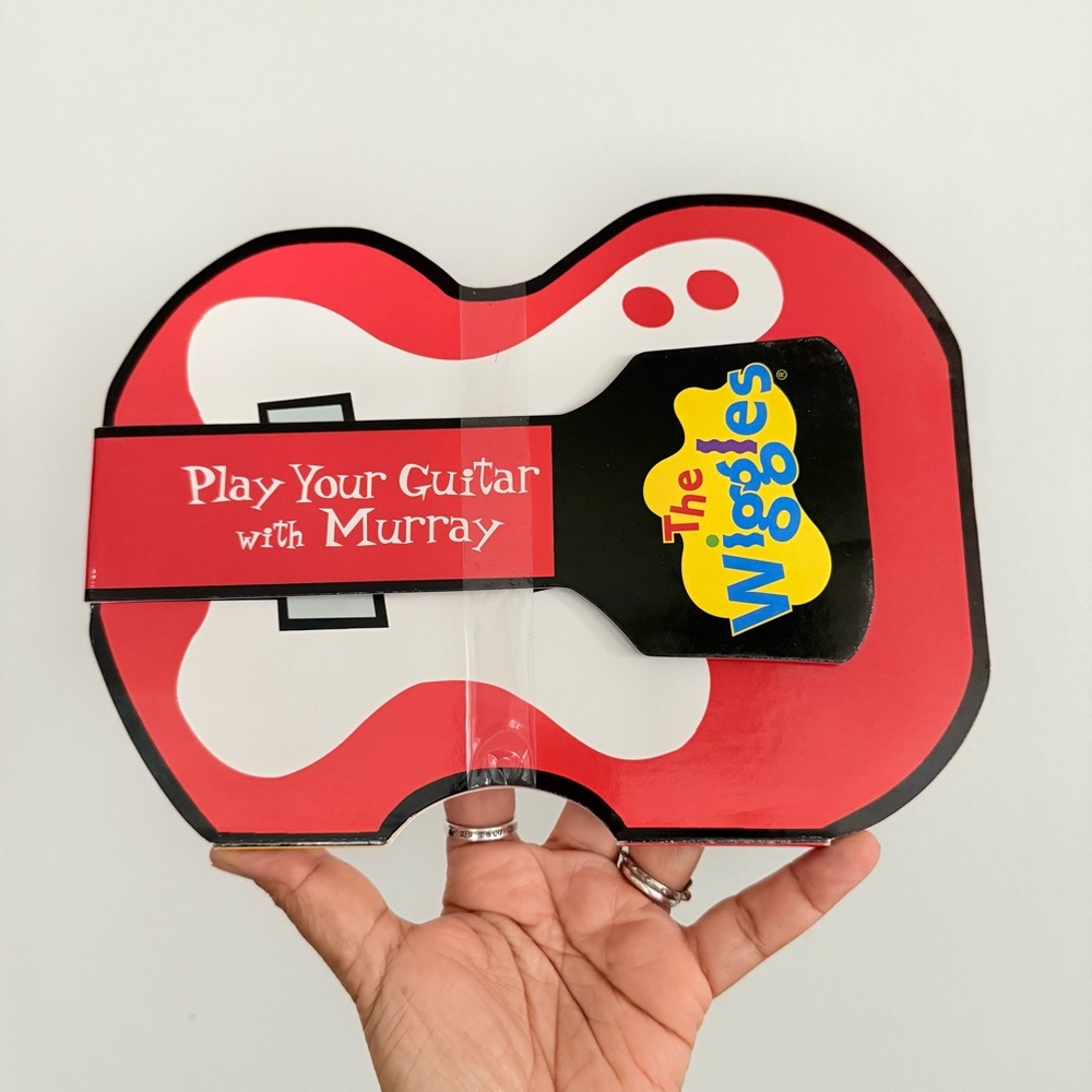 The Wiggles Play Your Guitar With Murray Hardcover Book